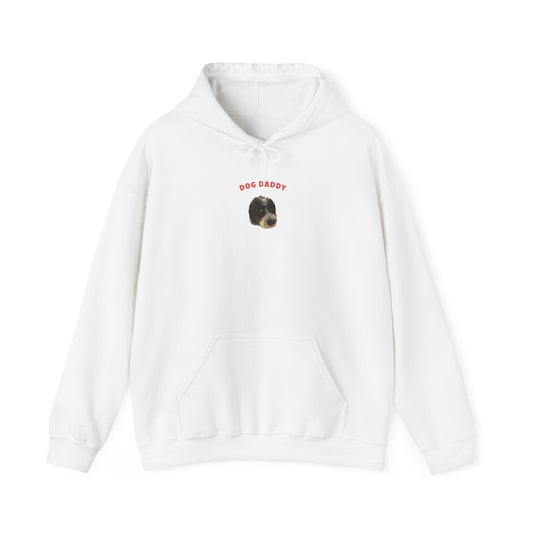 "Dog Daddy" Custom Pet Face Portrait Hoodie