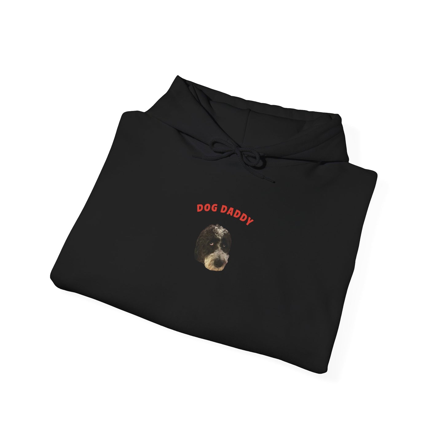 "Dog Daddy" Custom Pet Face Portrait Hoodie