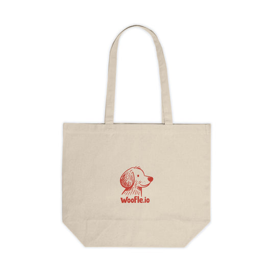 "Anything's Pawssible" Custom Pet Face Portrait Tote