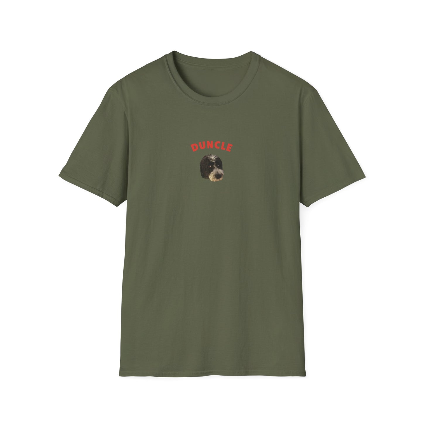 "Duncle" Custom Pet Face Portrait Tee - Hero