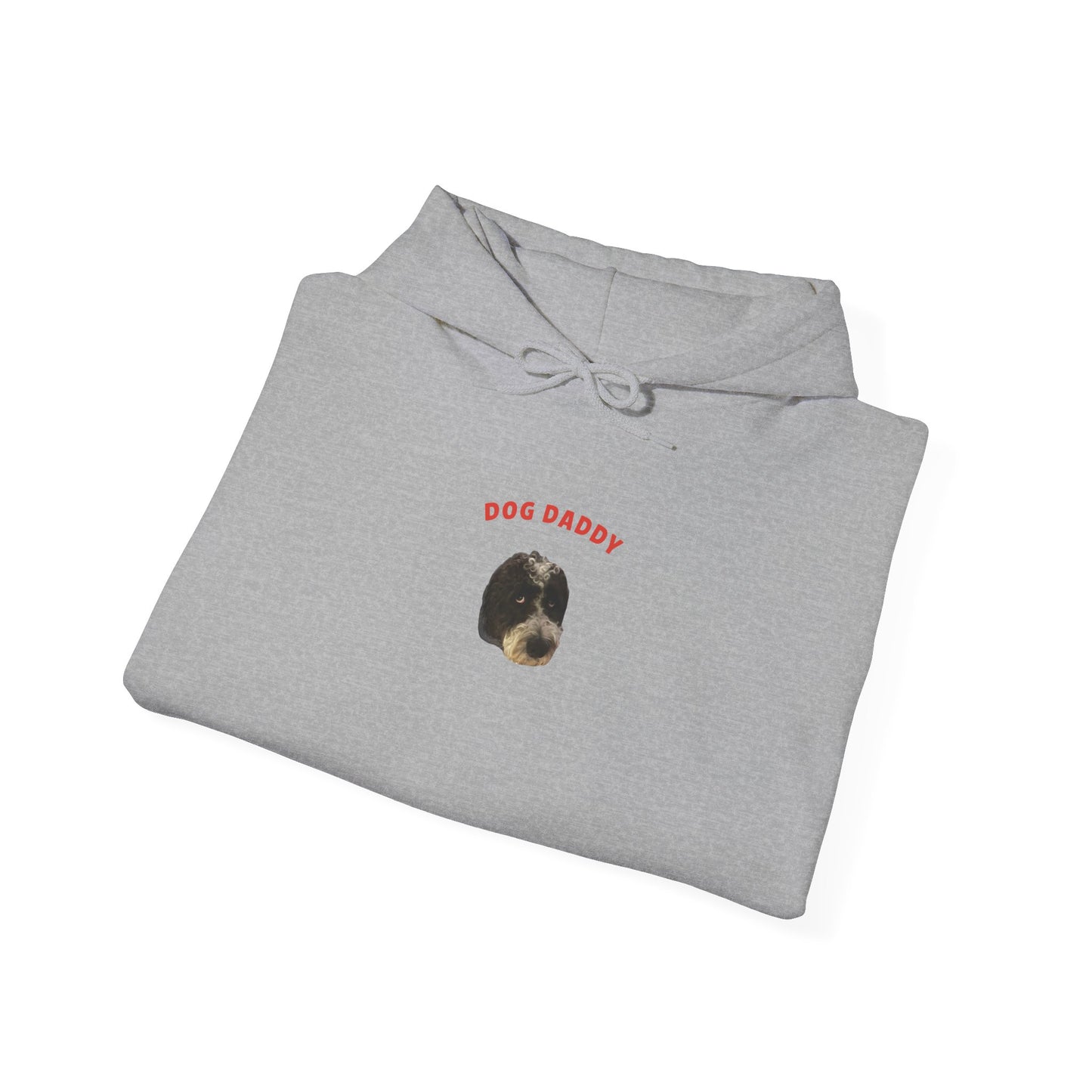 "Dog Daddy" Custom Pet Face Portrait Hoodie