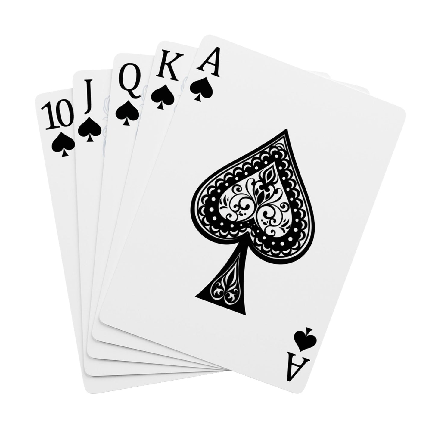 Custom Pet Face Portrait Poker Playing Cards