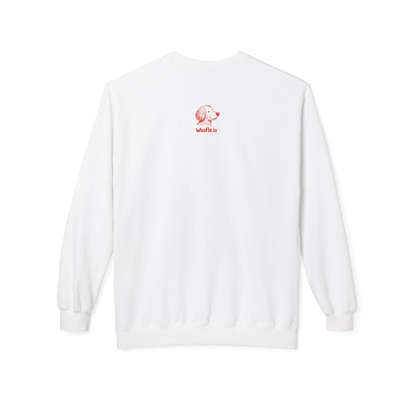 "My Pawtner" Custom Pet Face Portrait Crewneck Sweatshirt