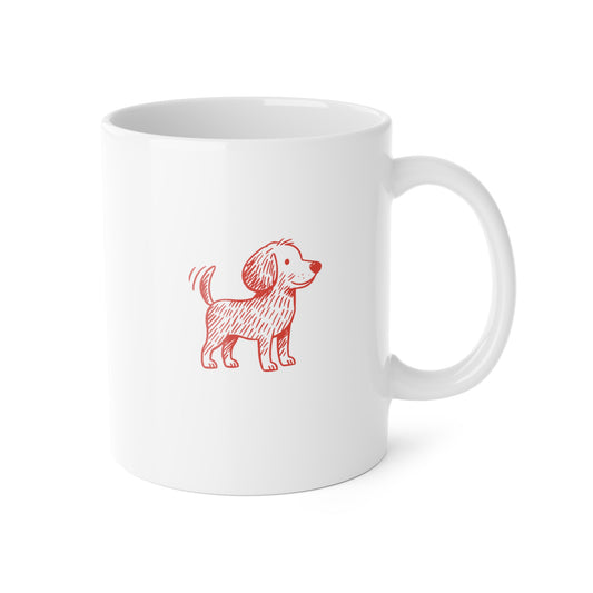 "Dog Dad" Custom Portrait Mug