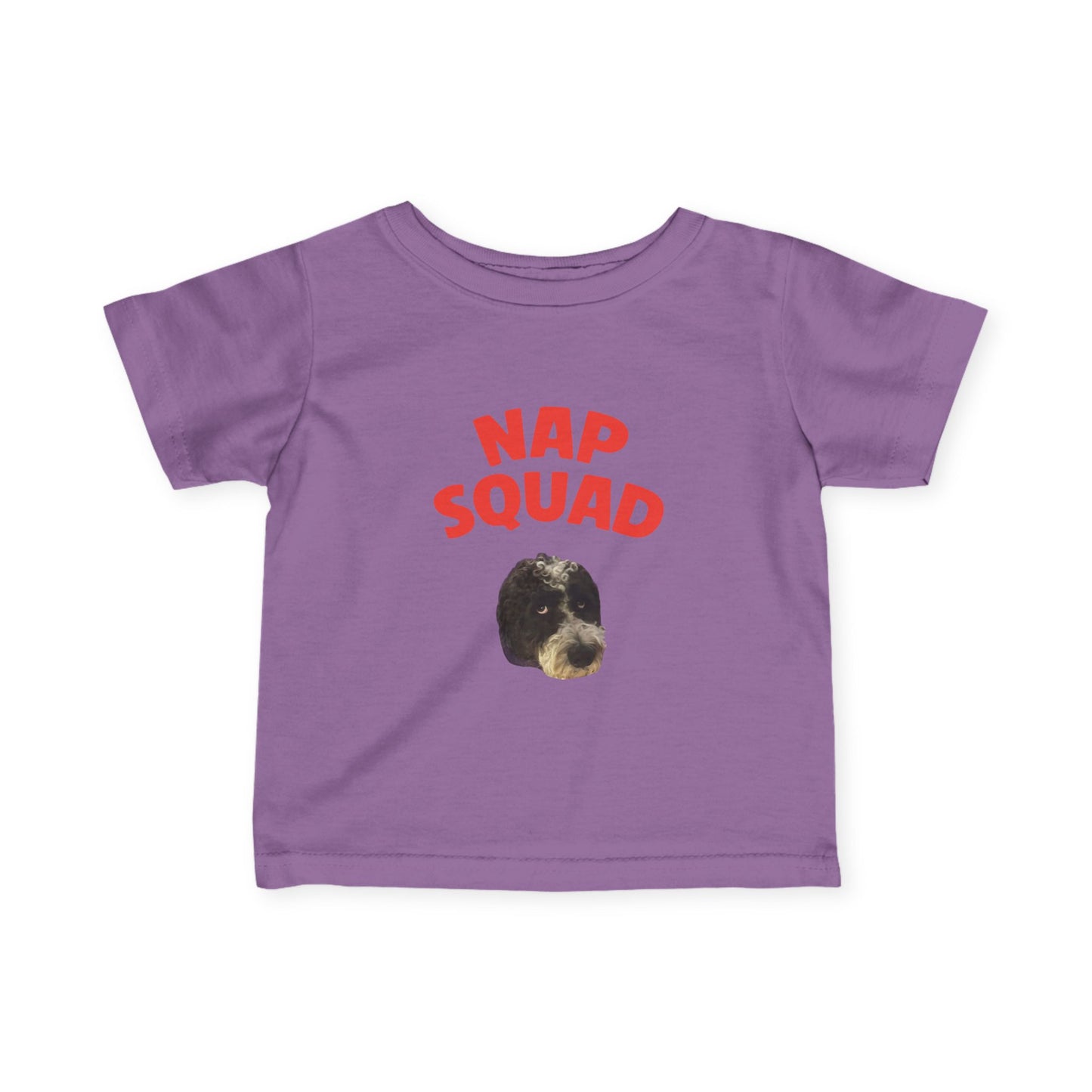 "Nap Squad" Custom Pet Face Portrait Toddler Tee