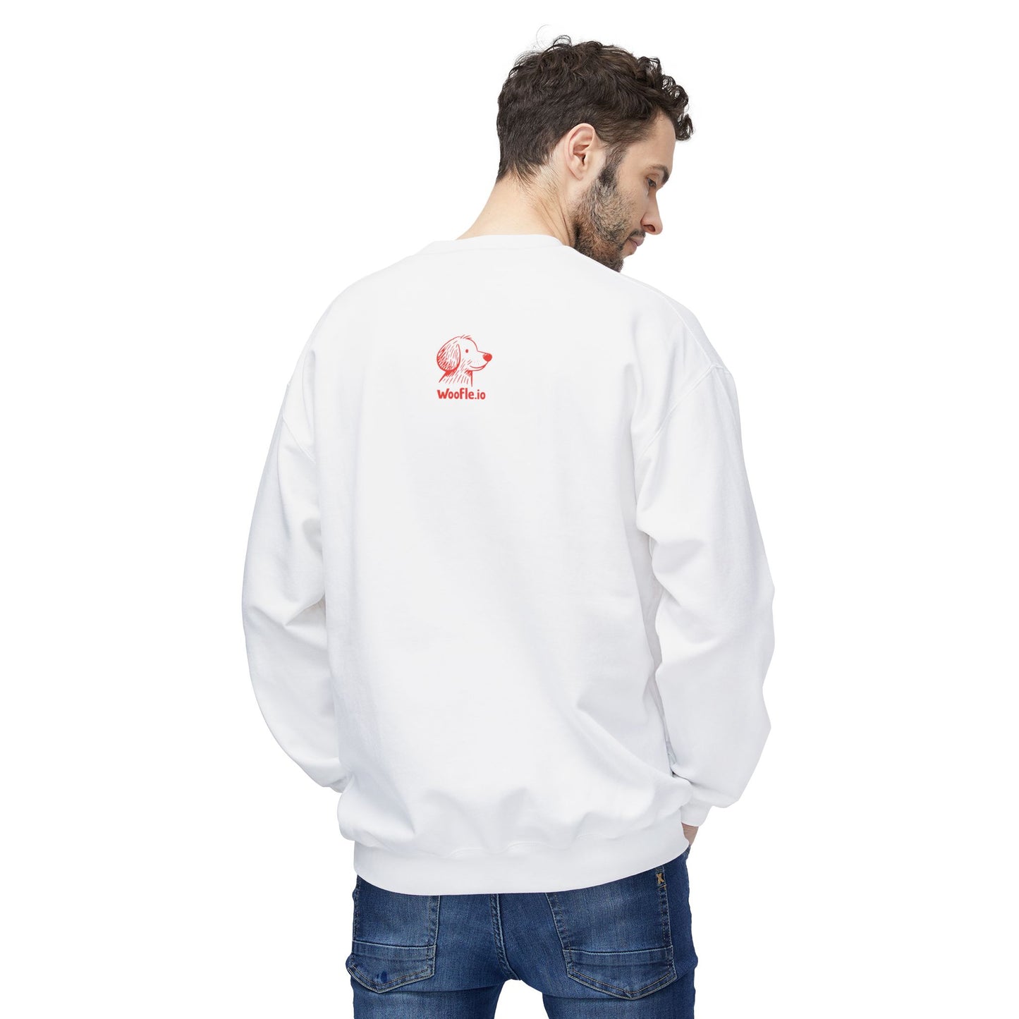 "Anything's Pawssible" Custom Pet Face Portrait Crewneck Sweatshirt