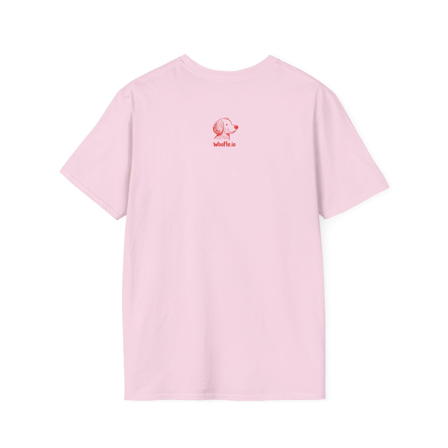 "Dog Mom" Custom Pet Face Portrait Tee - Heart