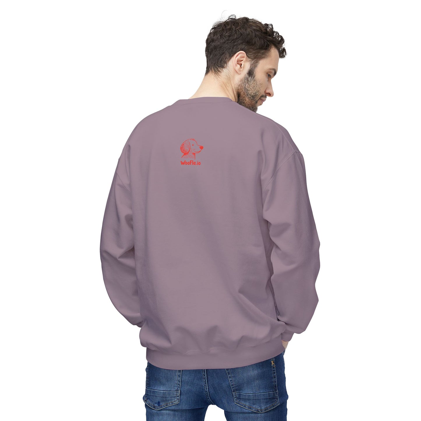 "Duncle" Custom Pet Face Portrait Crewneck Sweatshirt