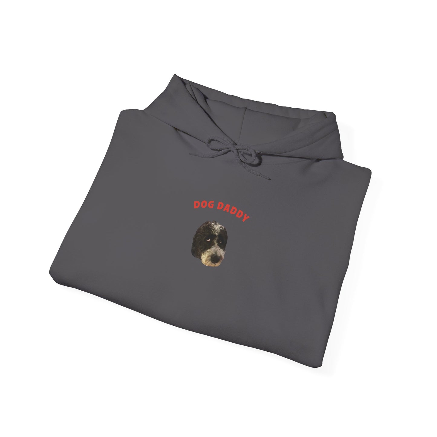 "Dog Daddy" Custom Pet Face Portrait Hoodie
