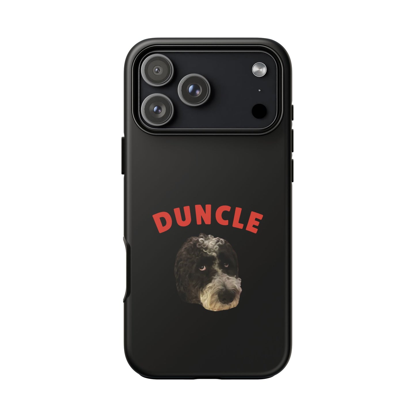 "Duncle" Custom Pet Face Phone Case