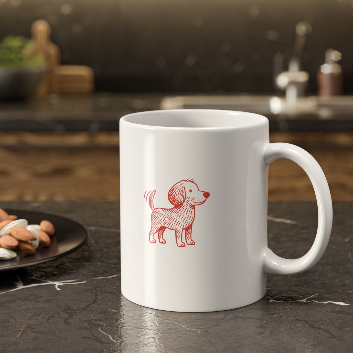 "Dog Mom" Custom Portrait Mug