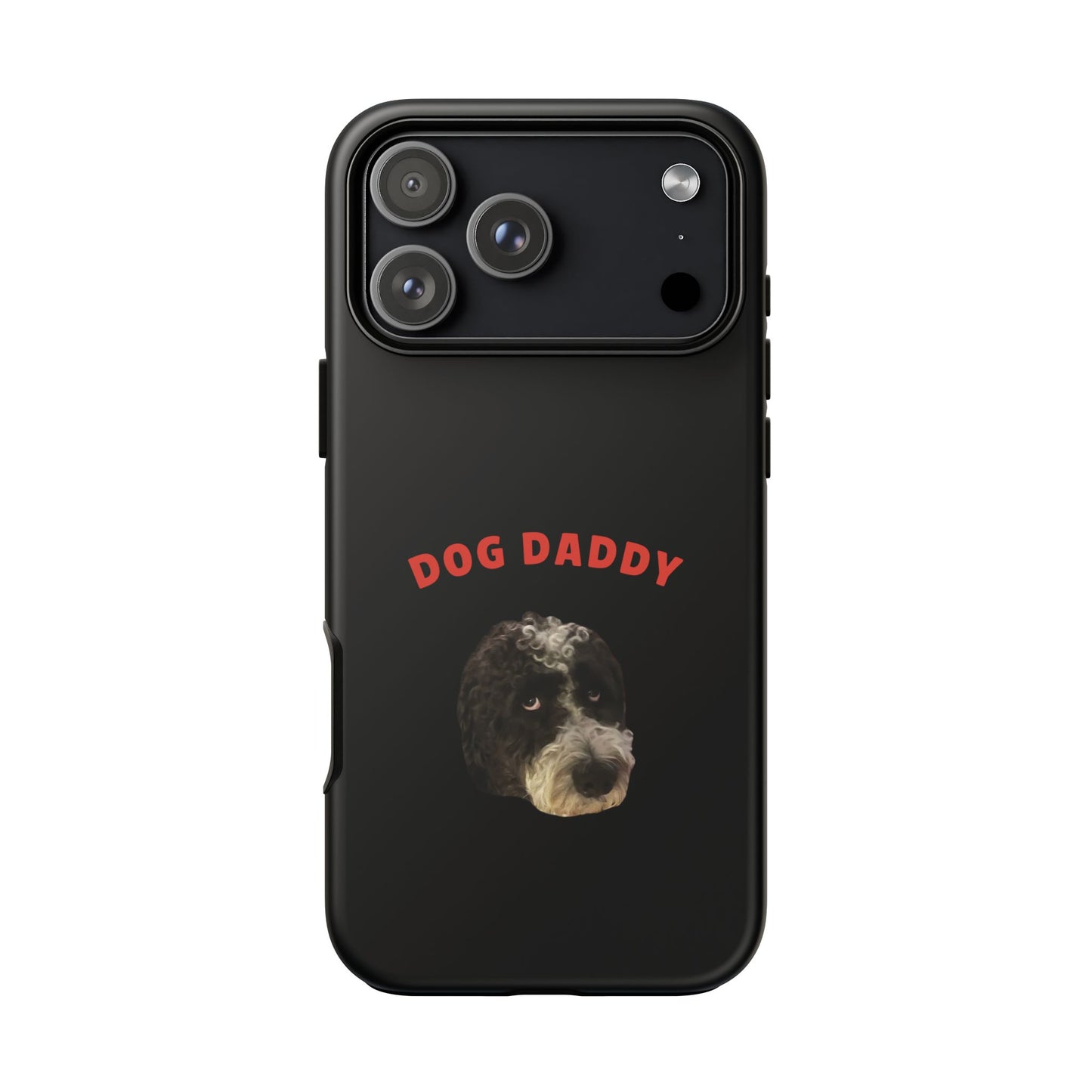 "Dog Daddy" Custom Pet Face Phone Case