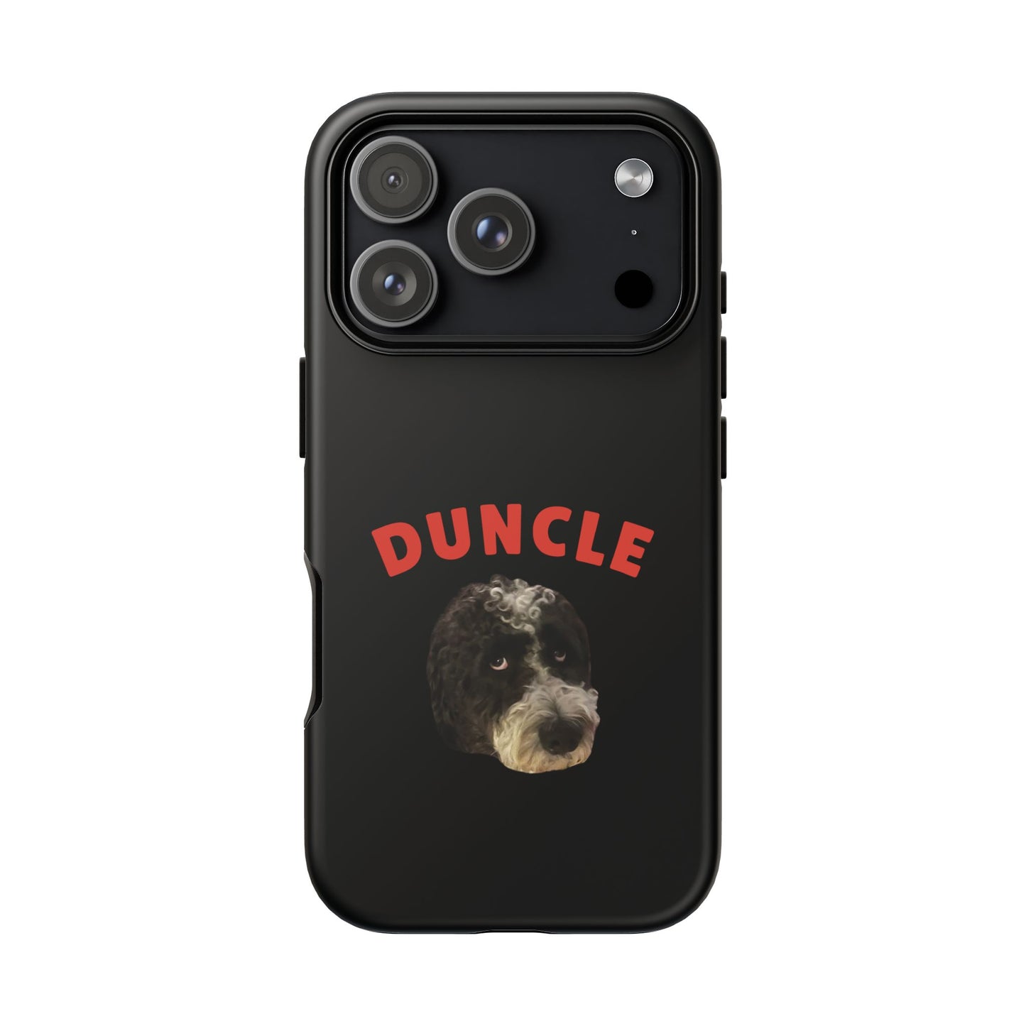 "Duncle" Custom Pet Face Phone Case