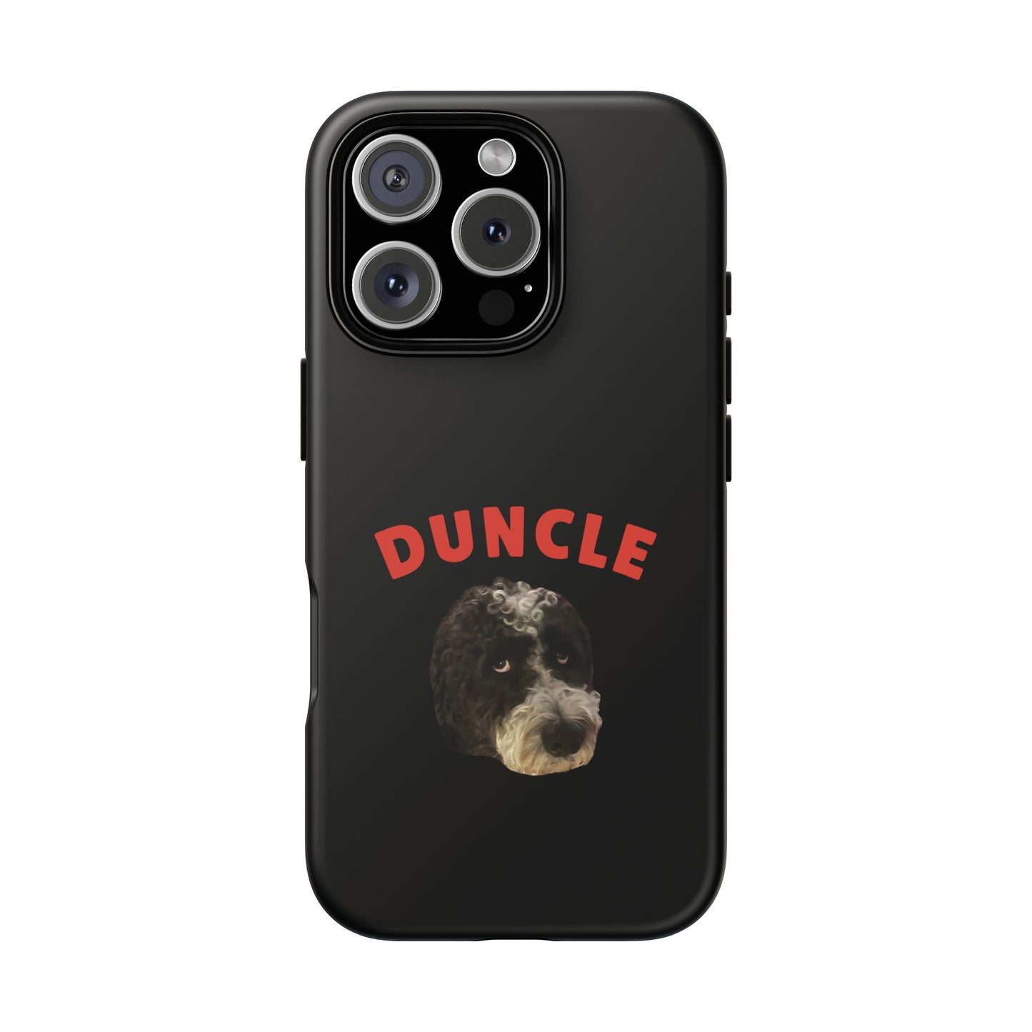 "Duncle" Custom Pet Face Phone Case