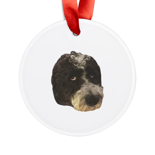 Custom Pet Face Portrait Ornament