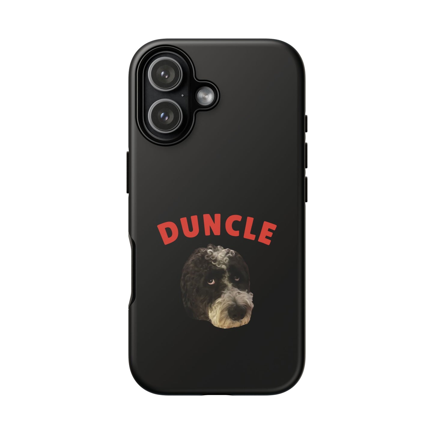 "Duncle" Custom Pet Face Phone Case
